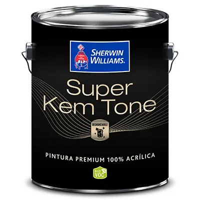 [K07WJ0070-G] SUPER KEM-TONE BLANCO SATIN BAJO VOC GL