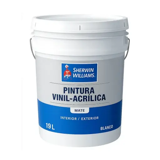 [C06WJ1010-19] PINTURA VINIL-ACRILICA BLANCA MATE CU